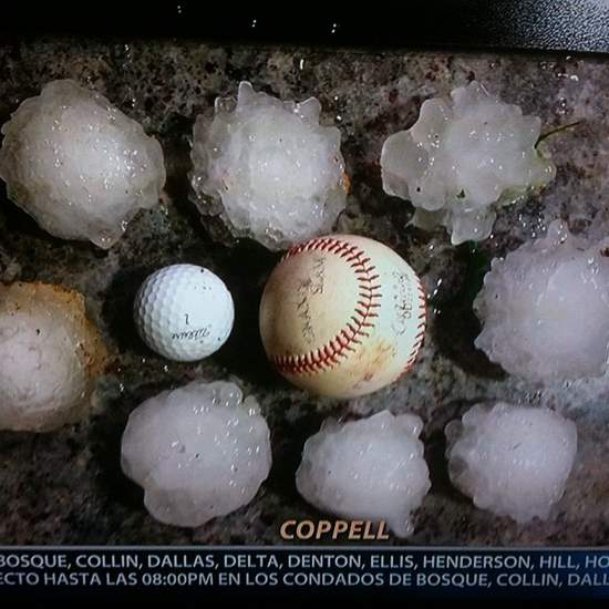 Image result for texas hail