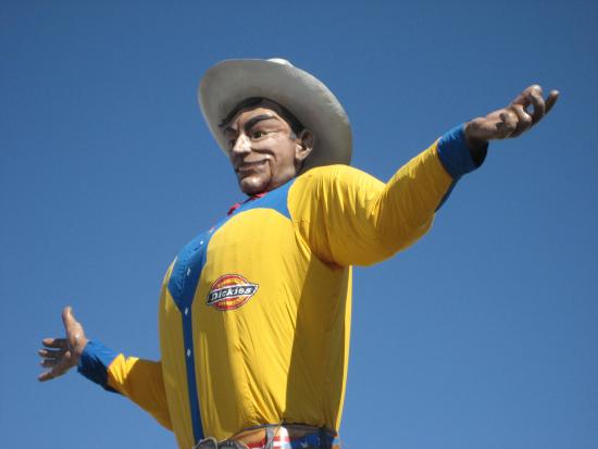 Big Tex at the State Fair of Texas, photo by Tui Cameron