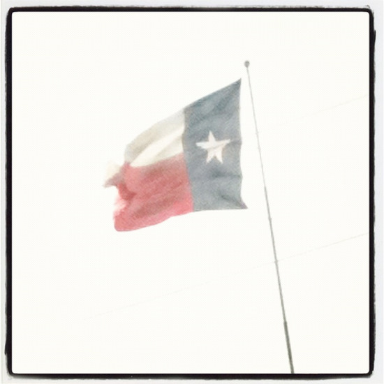 Texas State Flag (photo by Tui Snider)