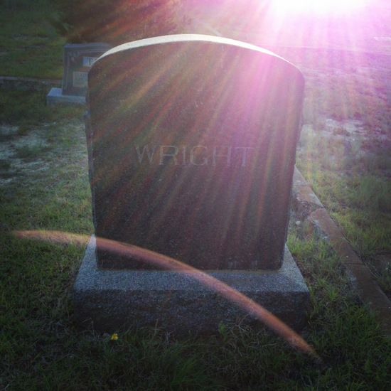 This headstone allegedly glows in Springtown, Texas (photo by Tui Snider)