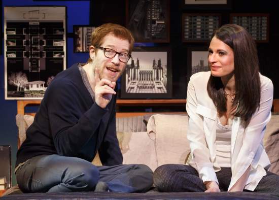 IF/THEN starring Anthony Rapp & Jackie Burns (Photo by Joan Marcus, courtesy of AT&T Performing Arts Center)