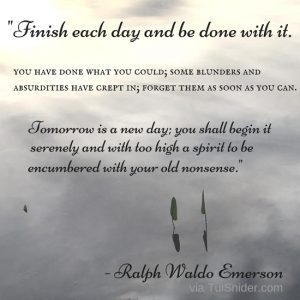 I love this Ralph Waldo Emerson quote. (graphic by Tui Snider)