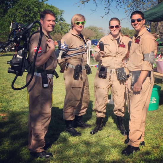 Who ya gonna call? My Launch Team! (photo by Tui Snider)