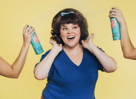 Michelle Dowdy as Tracy Turnblad in Hairspray - photo (c) Paxton Maroney