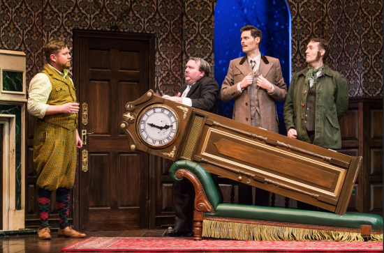 The Play Goes Wrong National Tour photo by Jeremy Daniel